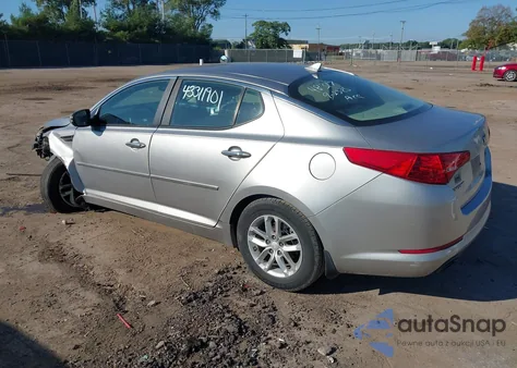 2013 Kia Optima Lx z USA, uszkodzony, nr VIN 5XXGM4A76DG093391
